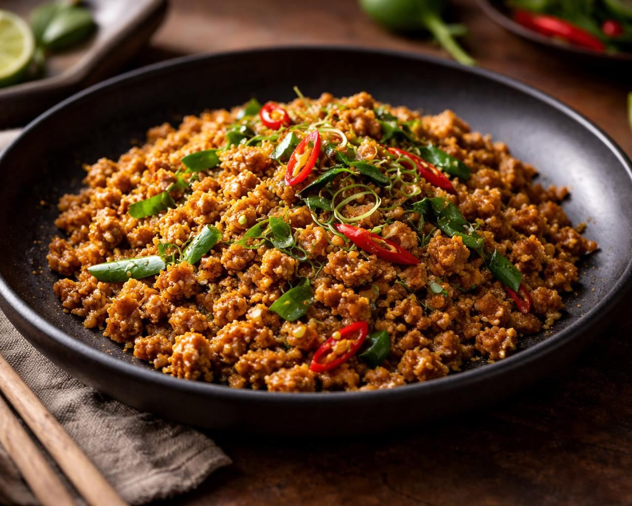 Southern Thai Dry Curry – Khua Kling Pork
