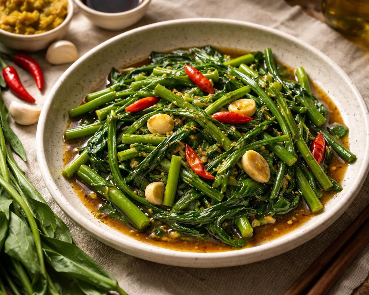 Stir Fried Morning Glory