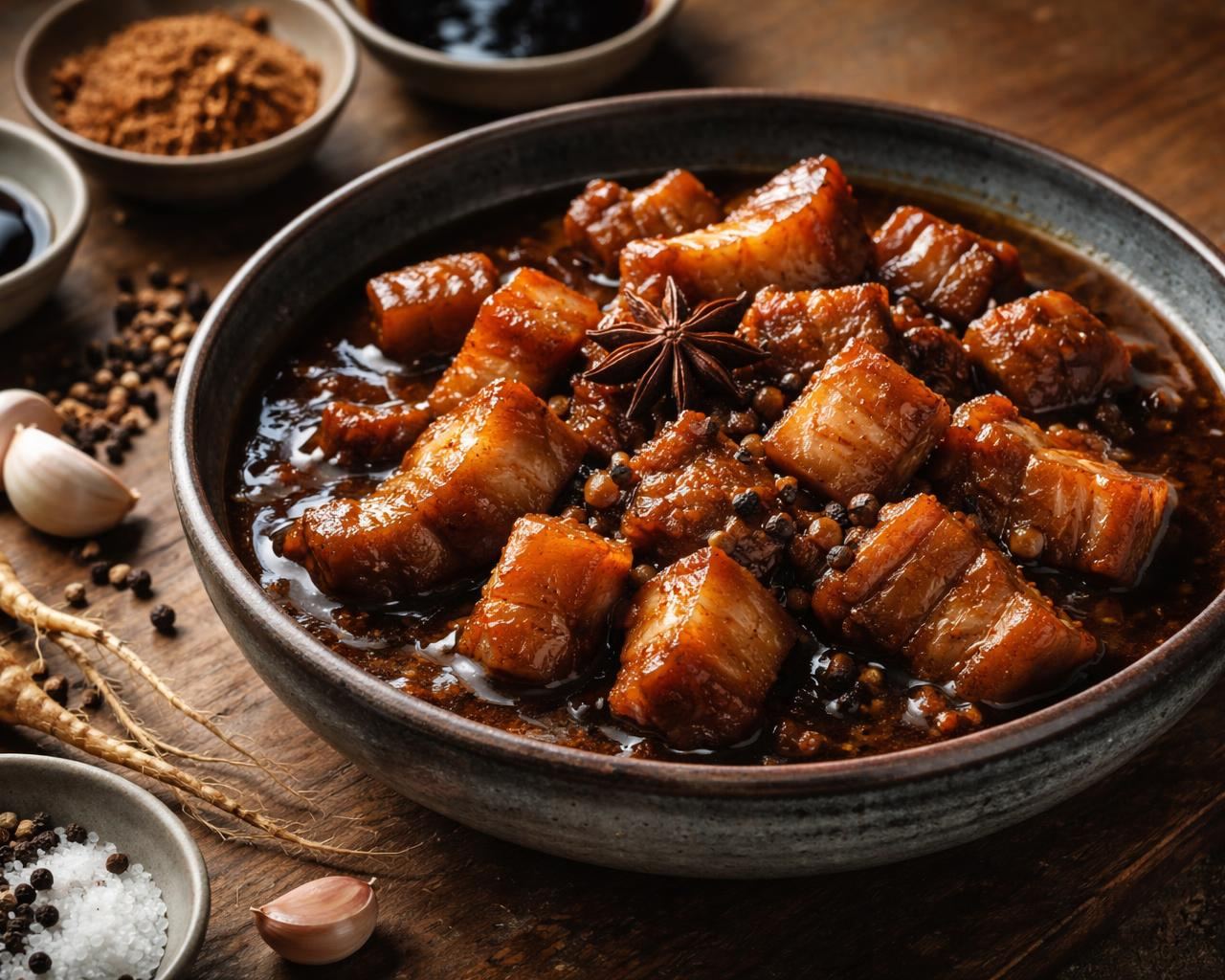 Southern Thai Stewed Pork Belly