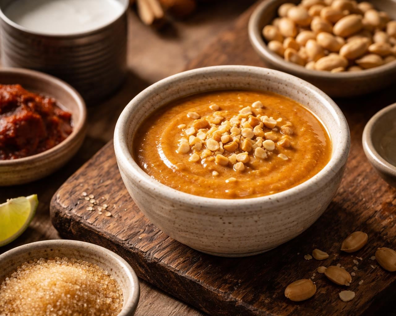 Thai Peanut Sauce – Satay Sauce